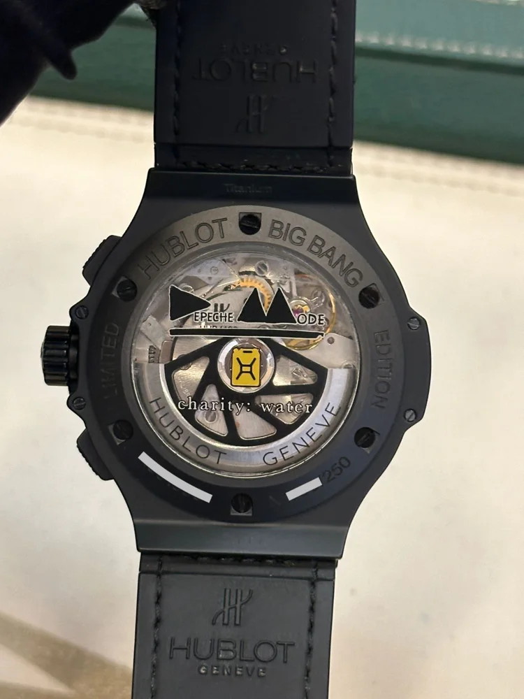 Hublot Big Bang Aero Bang Depeche Mode 44 mm box and papers 2013